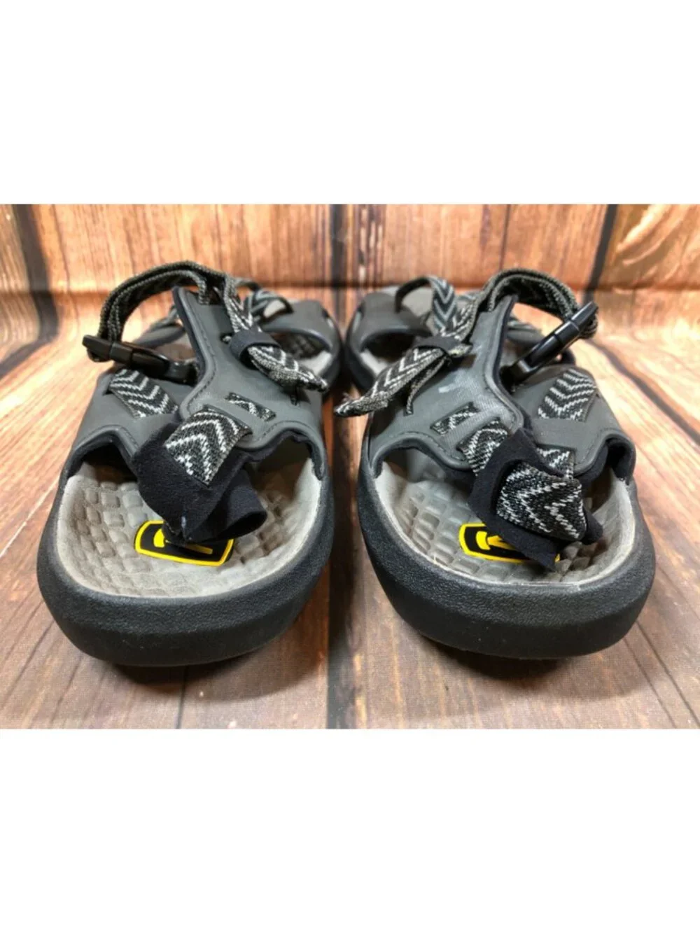 KEEN Mens 13 / 47 Maupin Raven/Gargoyle Sport Sandals